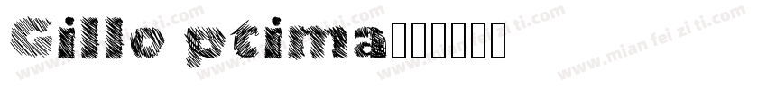 Gillo ptima字体转换